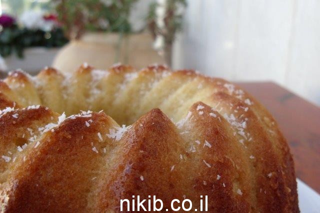 עוגת תפוזים ושיבולת שועל בחושה / צילום : ניקי ב עוגת תפוזים ושיבולת שועל בחושה